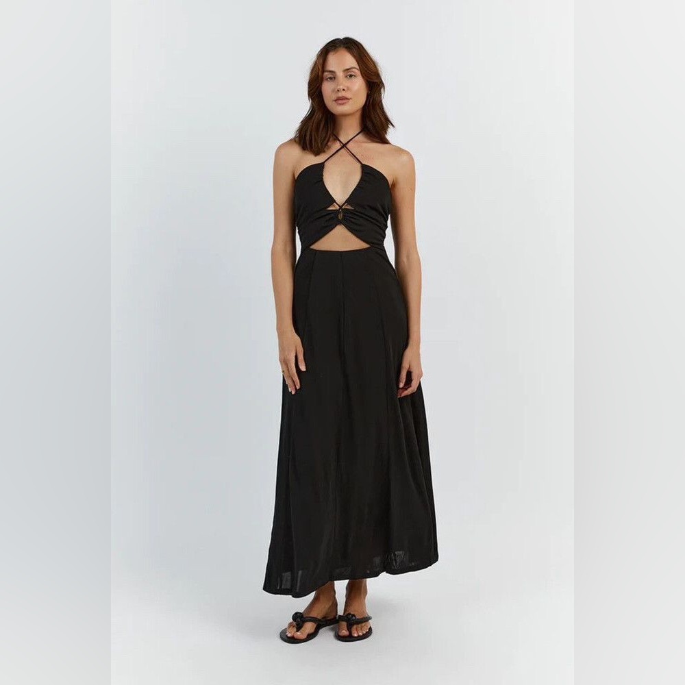 NWT DISSH TILLY BLACK KNIT DRESS
